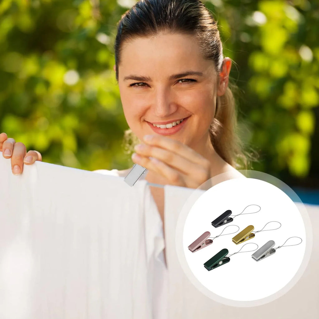 Metal Spring Clothespins Bulldog Clips – Laundry, Curtains & More