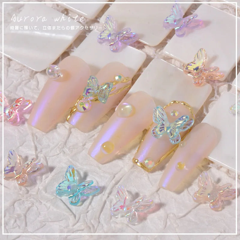 50pcs Kawaii Turtle 3D Flatback Resin Nail Art Charms DIY