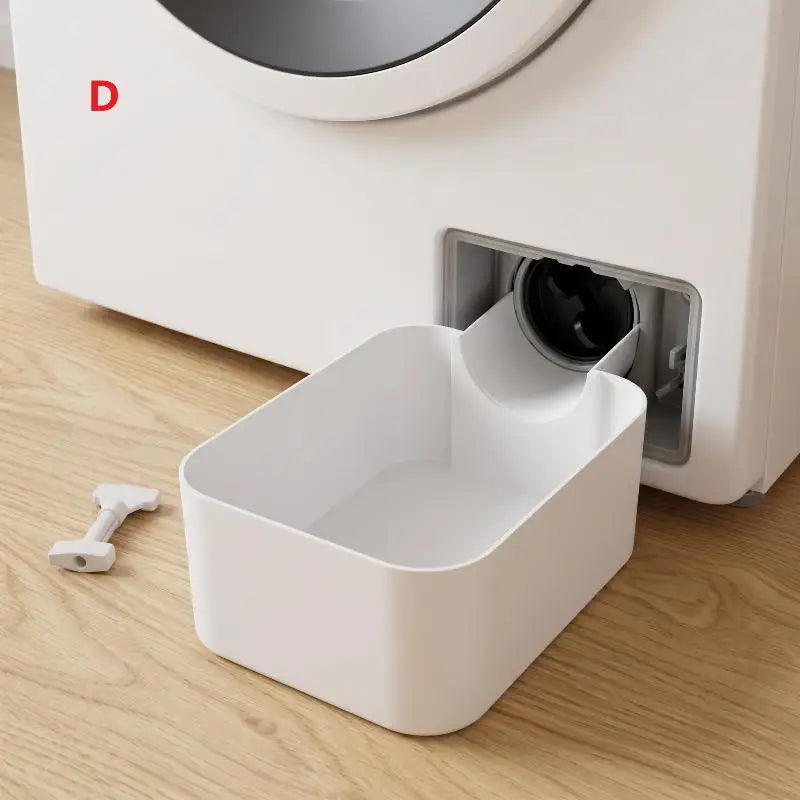 Washing Machine Drain Tray 3D Printed Anti-Slip Funnel Kit