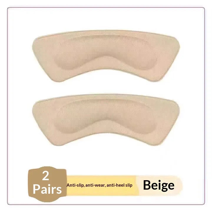 Soft Sponge Heel Grips Self-Adhesive Anti-Slip Shoe Pads