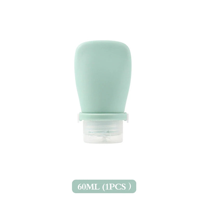 Silicone Travel Bottles 30/60/90ml Leak-Proof Refillable Squeeze