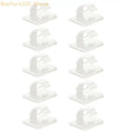 10-Pack Adhesive Cable Clamps – No-Drill Wire Clips