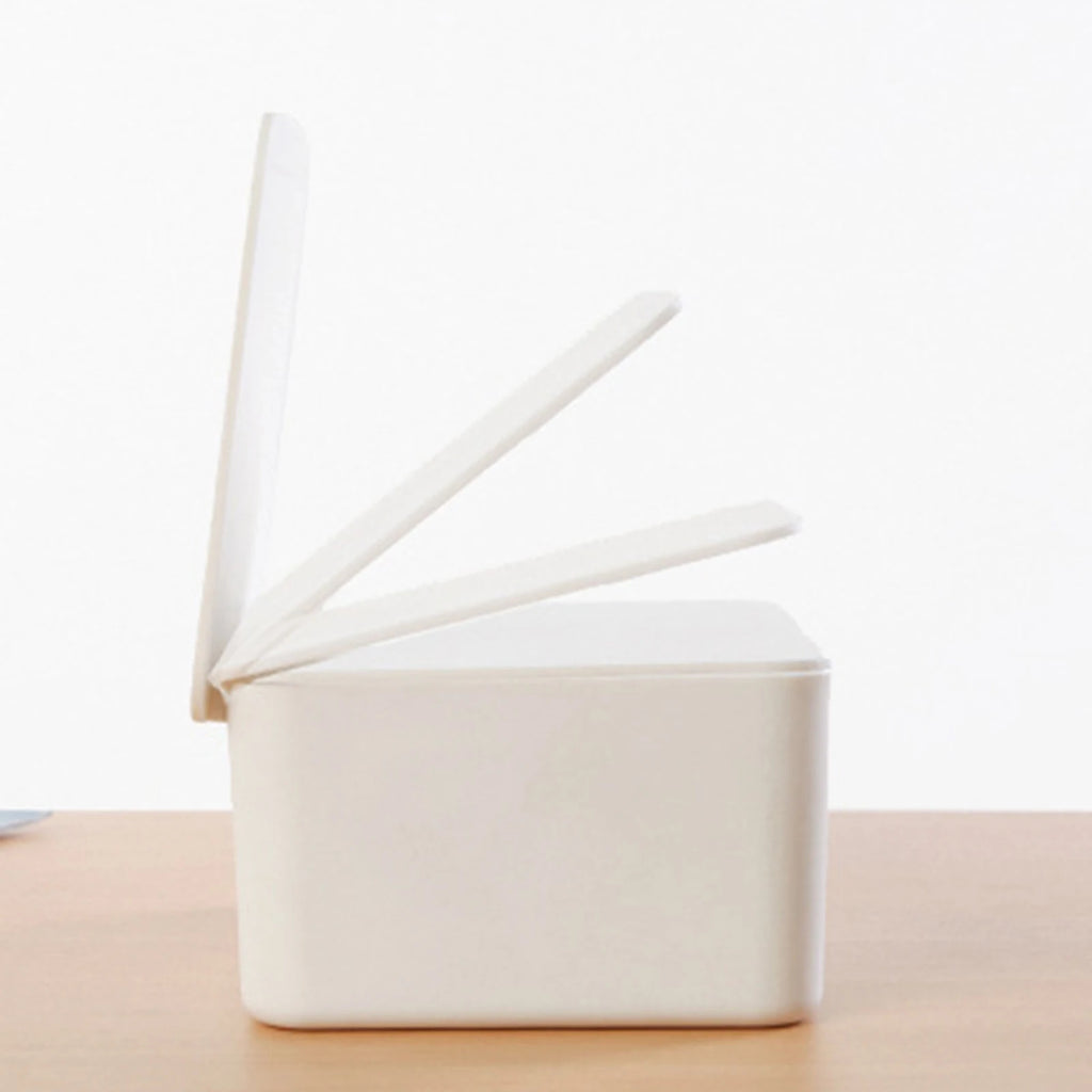 Plastic Tissue & Mask Dispenser Box | Space-Saving Storage