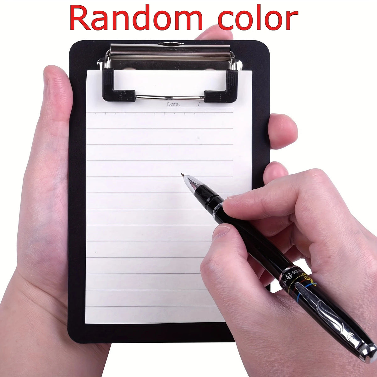 VIBE 4x6 Pocket Clipboard – Compact PP Paper Holder 1-Pack