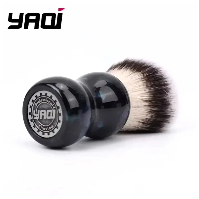 YAQI Night Emerald 26mm Synthetic Wet Shaving Brush – Resin Handle