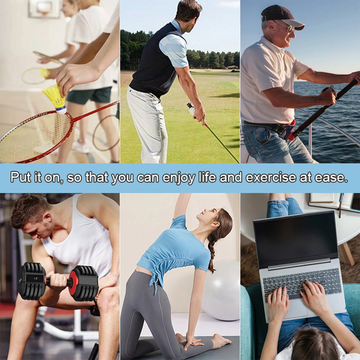 VIBE Weightlifting Wrist Support Bands – Nylon Wrist Brace