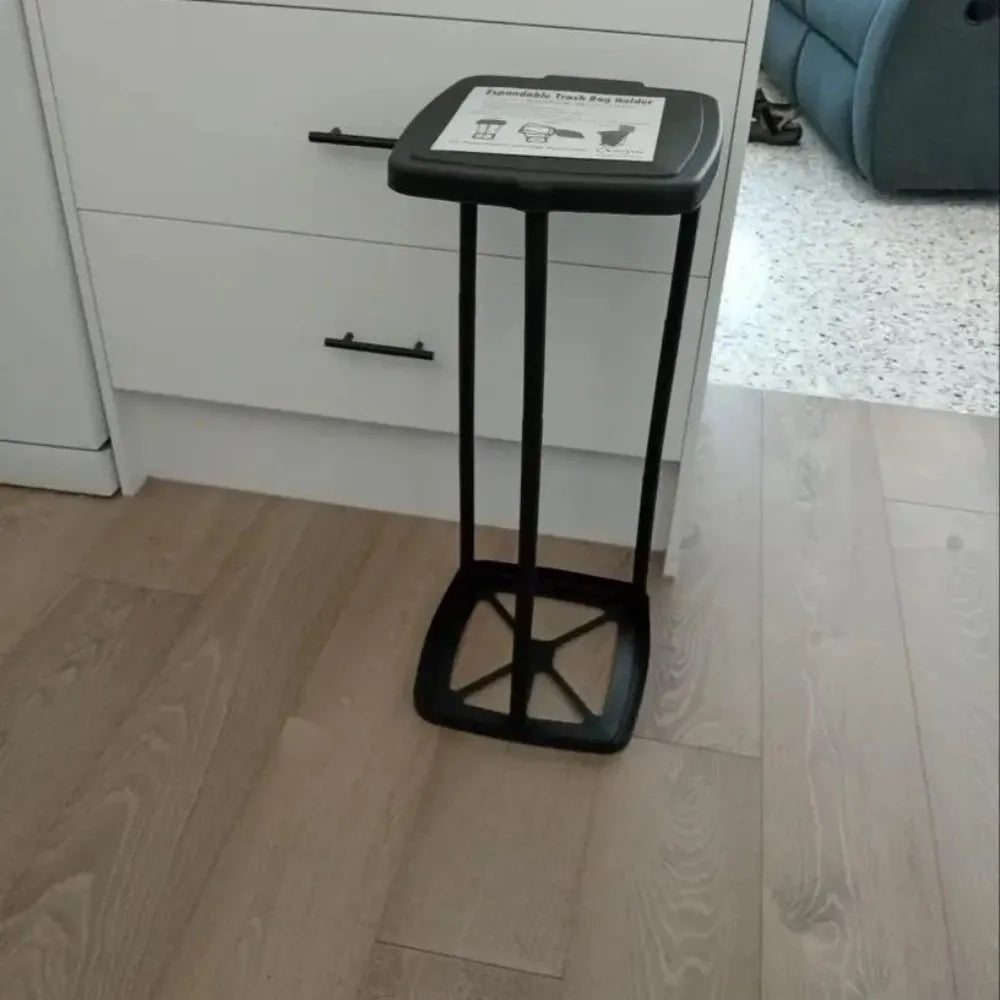 Telescopic Garbage Bag Holder Adjustable Height with Lid