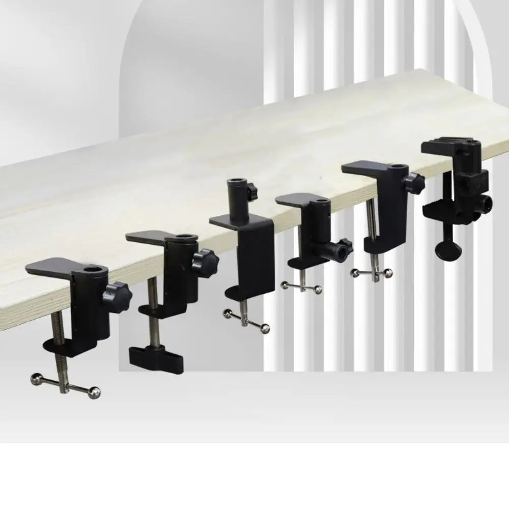 Metal Desk Clamp Bracket – Universal Cantilever Clip Holder