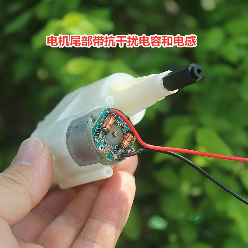Mini DC Coreless Gear Motor 3.7V 1150RPM Dual Shaft DIY Gearbox