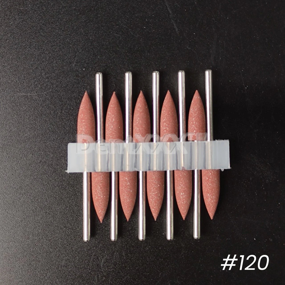 Silicone Nail Polisher Grinding Heads – 7 Grits Pointed Bits