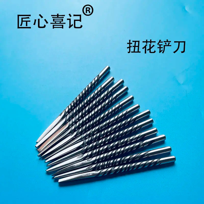 Stainless Steel Silver Carving Chisel Spade Hand Tool