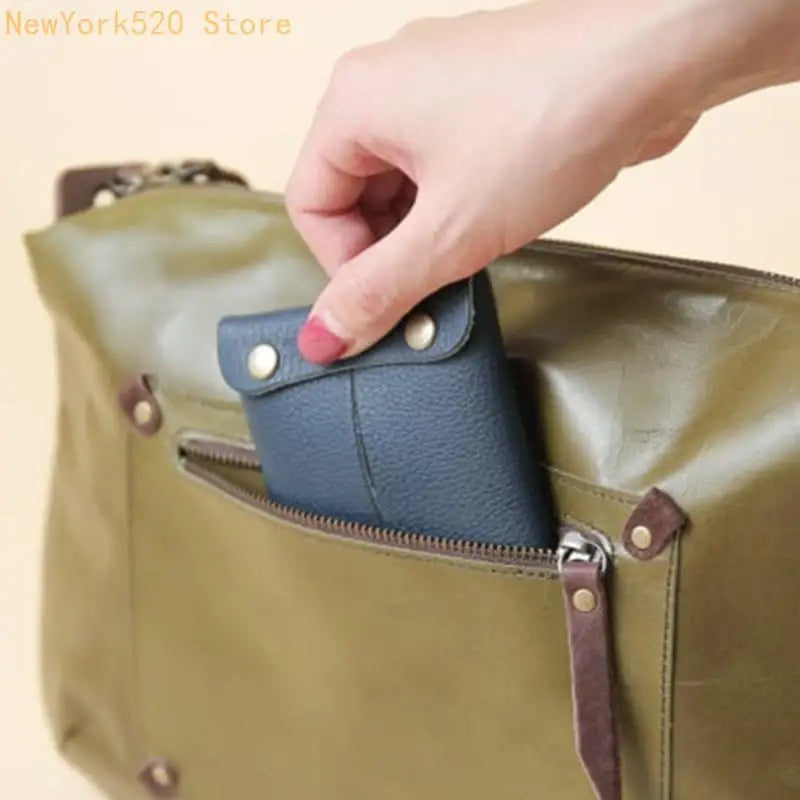PU Leather Tissue Holder – Travel-Friendly Modern Case