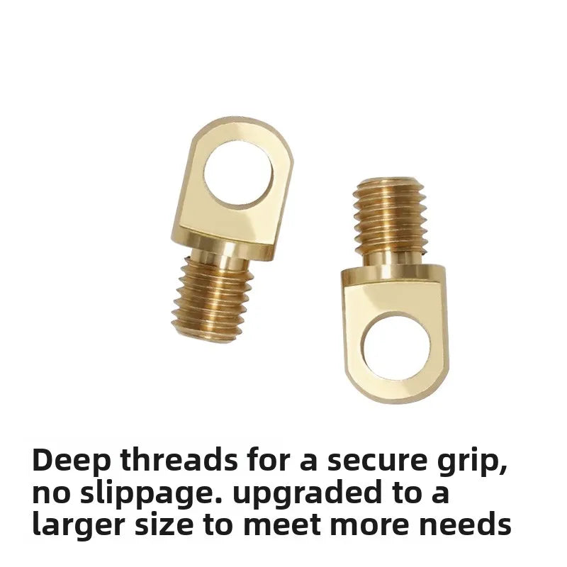 Brass Eye Bolt Lifting Ring M3–M10 10PCS Copper Ear Screw Hardware
