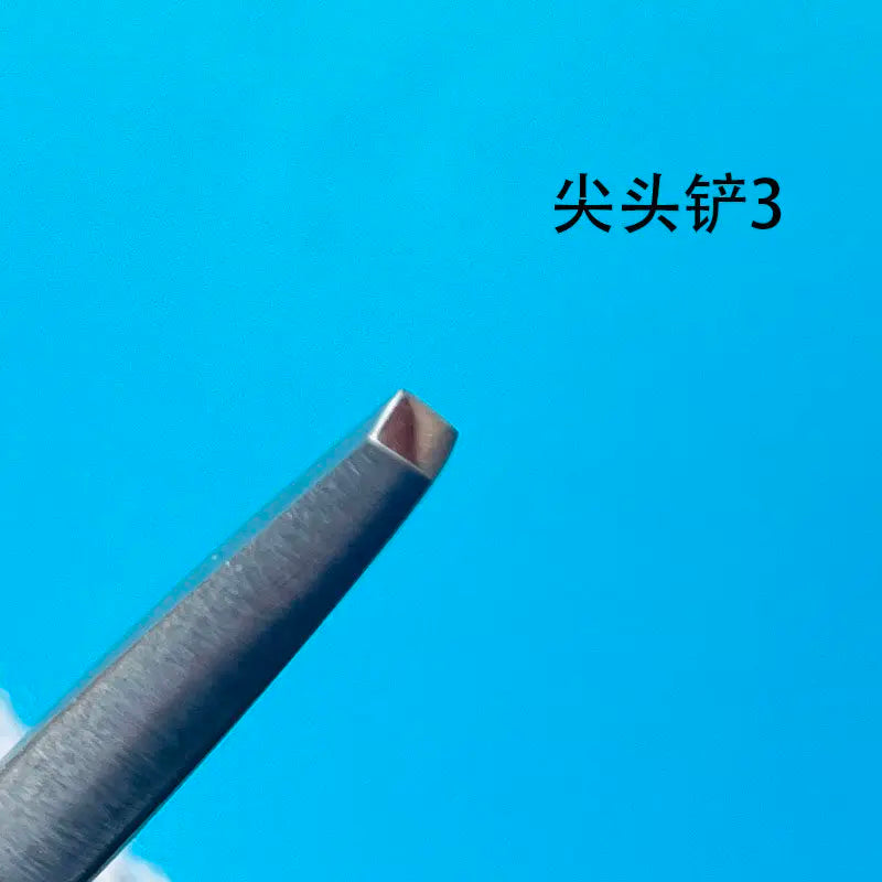 Stainless Steel Silver Carving Chisel Spade Hand Tool