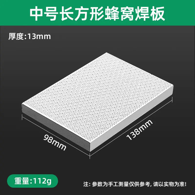 Quartz Honeycomb Refractory Brick – High-Temp Welding Board