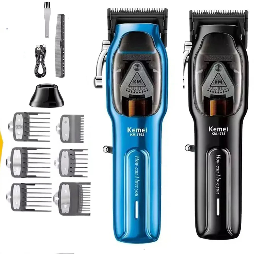 Kemei KM-1763 Professional Rechargeable Hair Clipper 9000RPM
