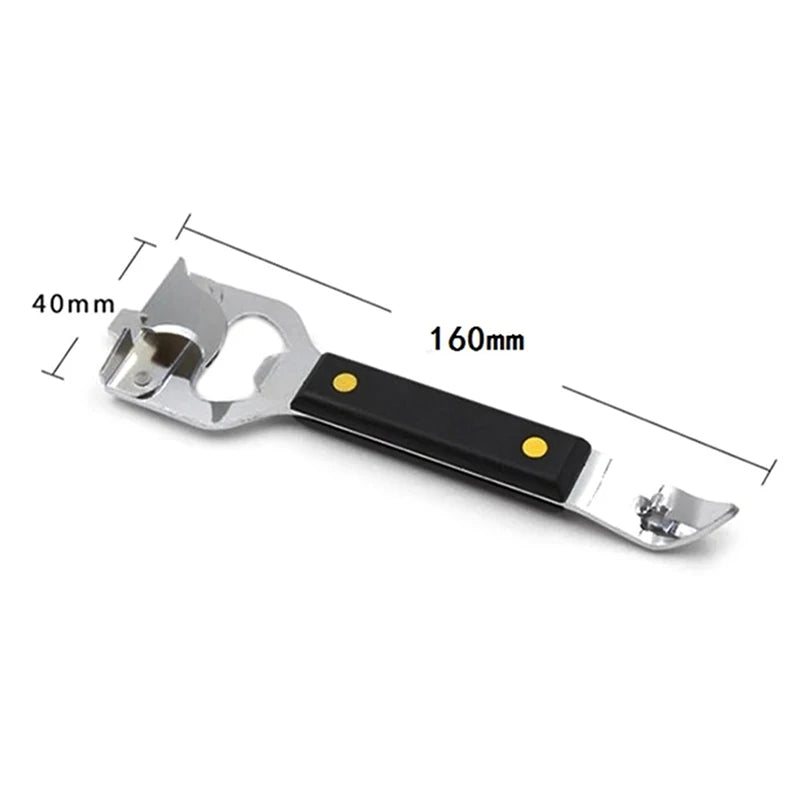Adjustable Stainless Steel Manual Can & Jar Opener