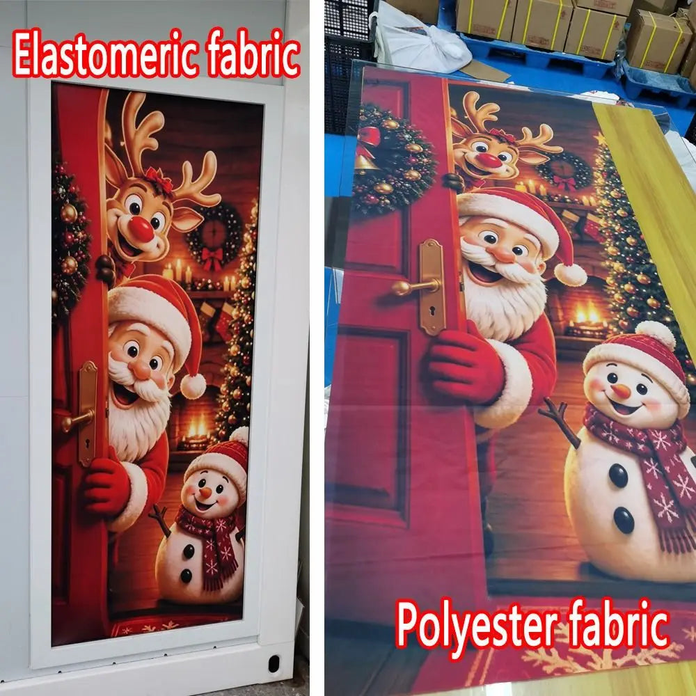 Christmas Door Cover Banner 90x200cm Holiday Décor