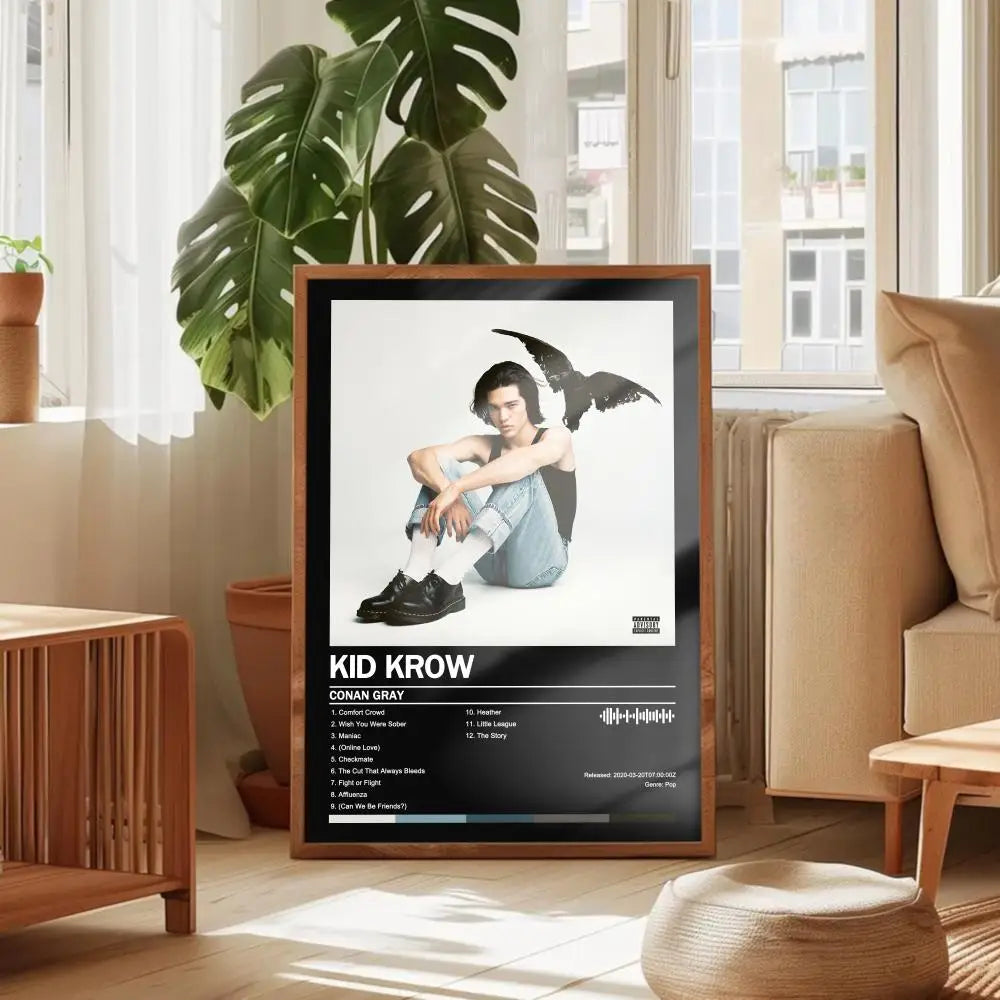 Conan Gray Wishbone Album Poster – Music Wall Art Print