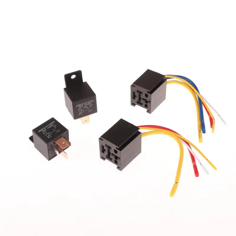 4/5 Pin 12V 24V 40A Waterproof Automotive Relay with Socket