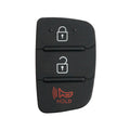 3-Button Flip Car Key Shell Silicone Pad for Kia & Hyundai