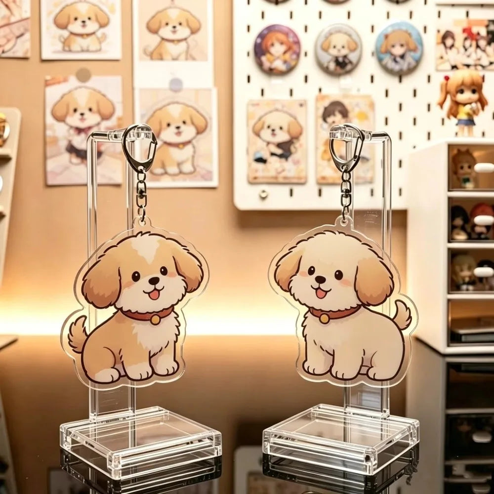 Clear Acrylic Keychain & Photocard Display Stand | 1/2/3 Pcs