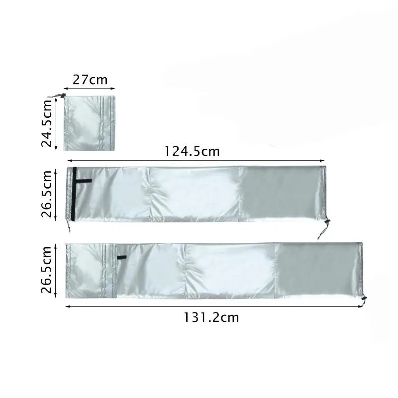 Insulated Portable AC Exhaust Duct Hose Sleeve | Gmarty