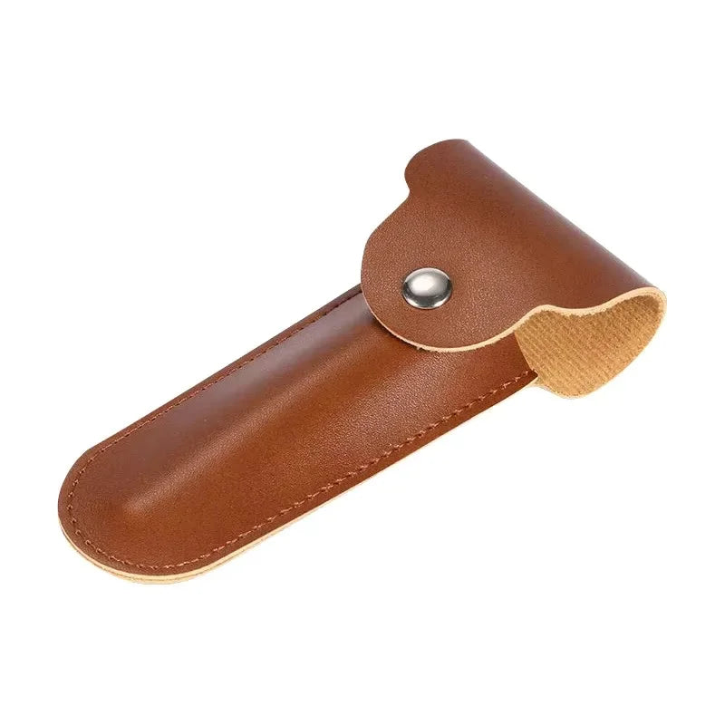PU Leather Travel Case for Double Edge Safety Razors
