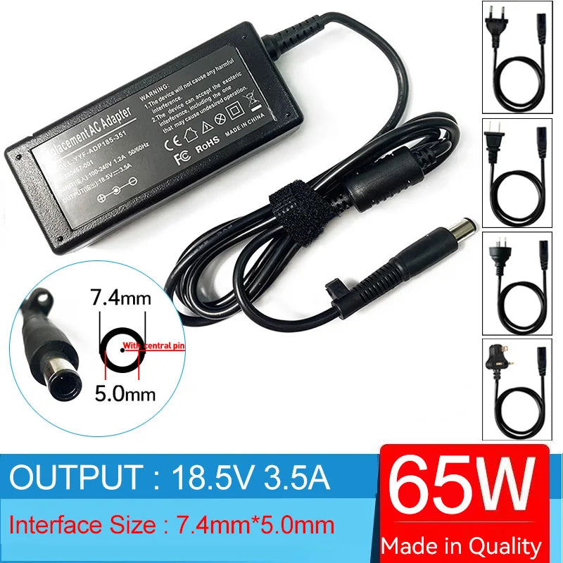 18.5V 3.5A AC Adapter Charger for HP Compaq Presario CQ Series
