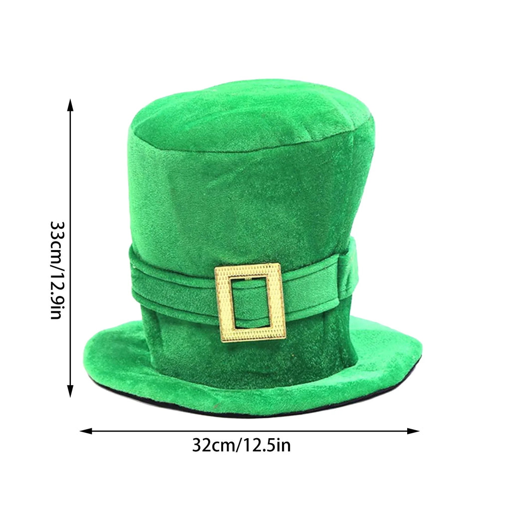 Green Leprechaun Top Hat – St. Patrick's Day Costume Hat