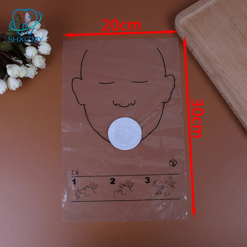Disposable CPR Face Shield Transparent Barrier Mask – 30 Pack