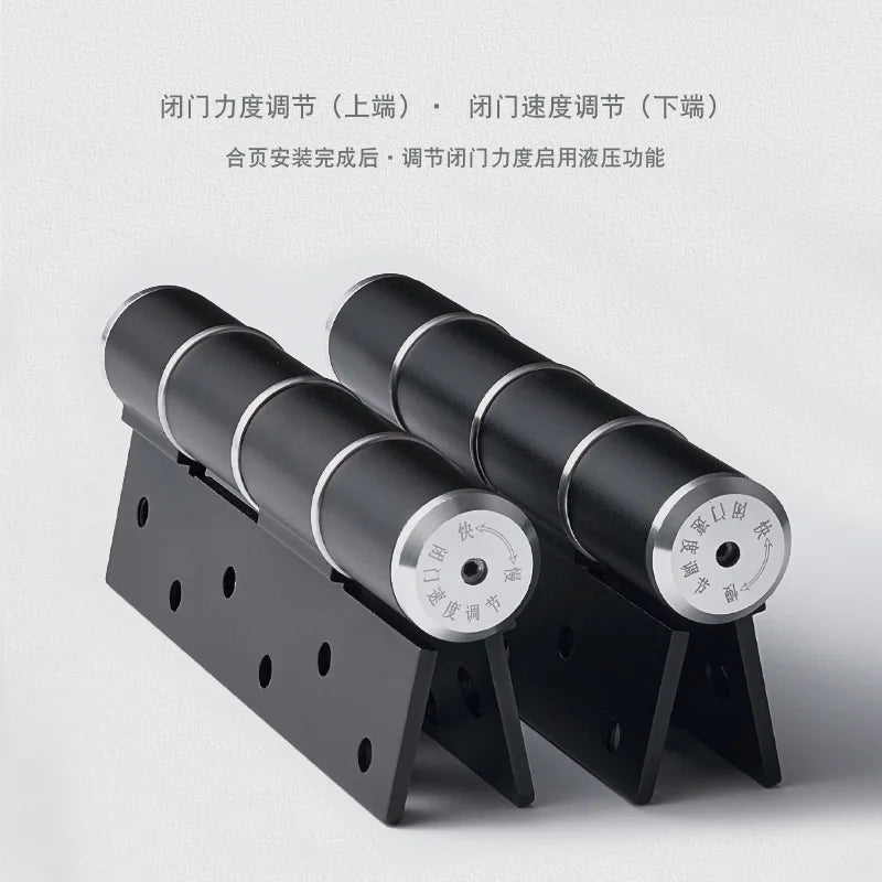 5-Inch Hydraulic Self-Closing Invisible Door Hinge 50KG