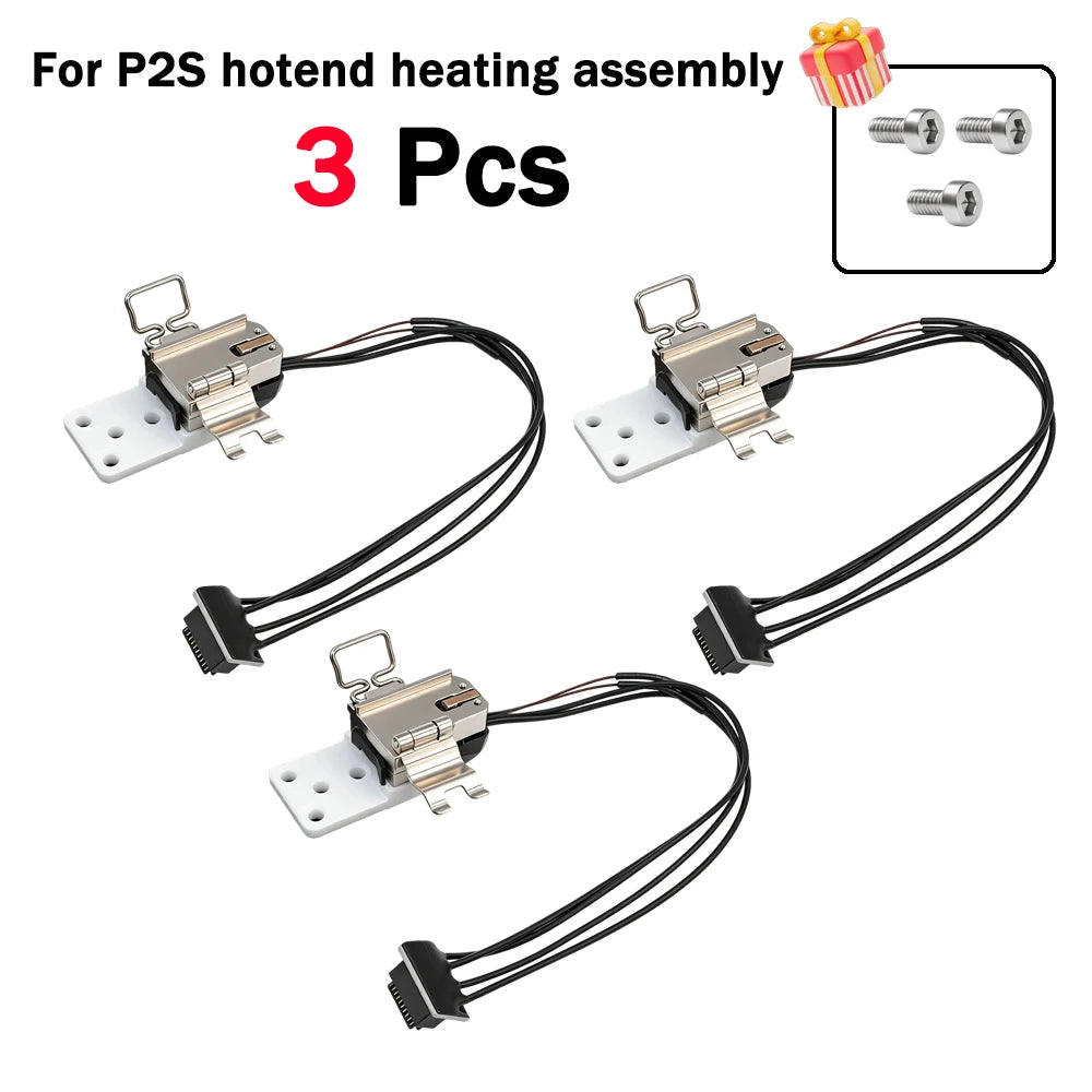 Upgraded Heating Assembly for Bambu Lab P2S Hotend