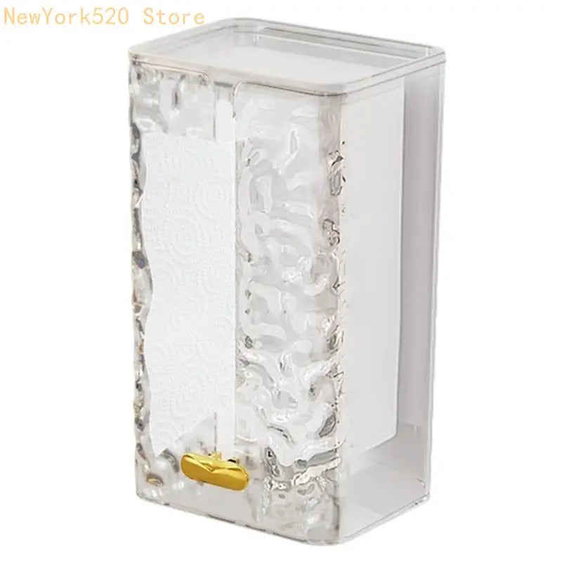 Wall-Mounted Plastic Tissue Box Cover & Cellphone Holder