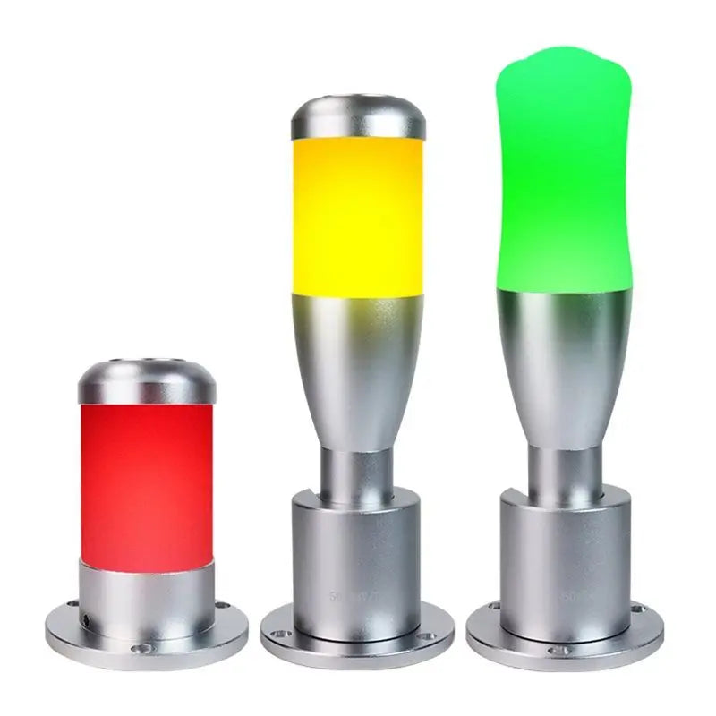 Three-Color Flash Buzzer Industrial Warning Signal Light 110V