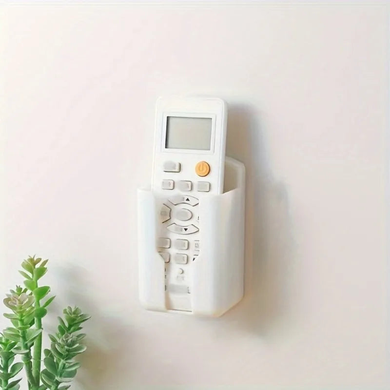2-Pack Wall-Mounted Remote Control Holder & Organizer