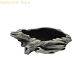 Cement Stump Flower Pot – Rustic Small Plant Home Decor