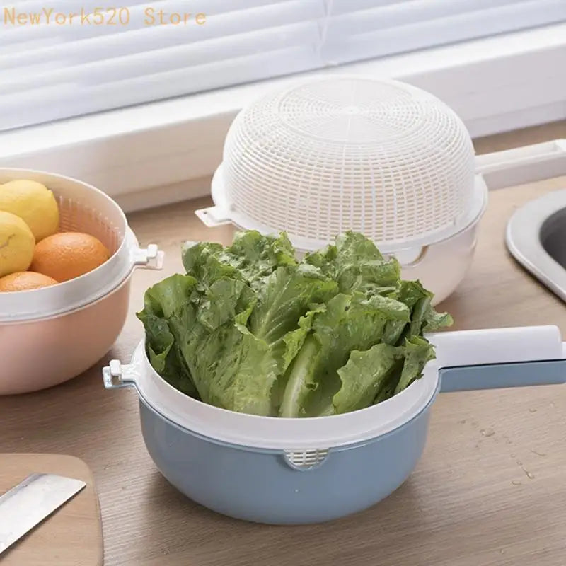 PP Plastic Colander Drain Basket – Vegetables, Fruit & Pasta