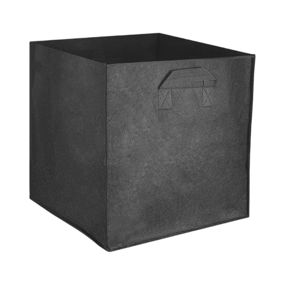 3-Pack Breathable Square Grow Bags with Handles 30x30x30cm