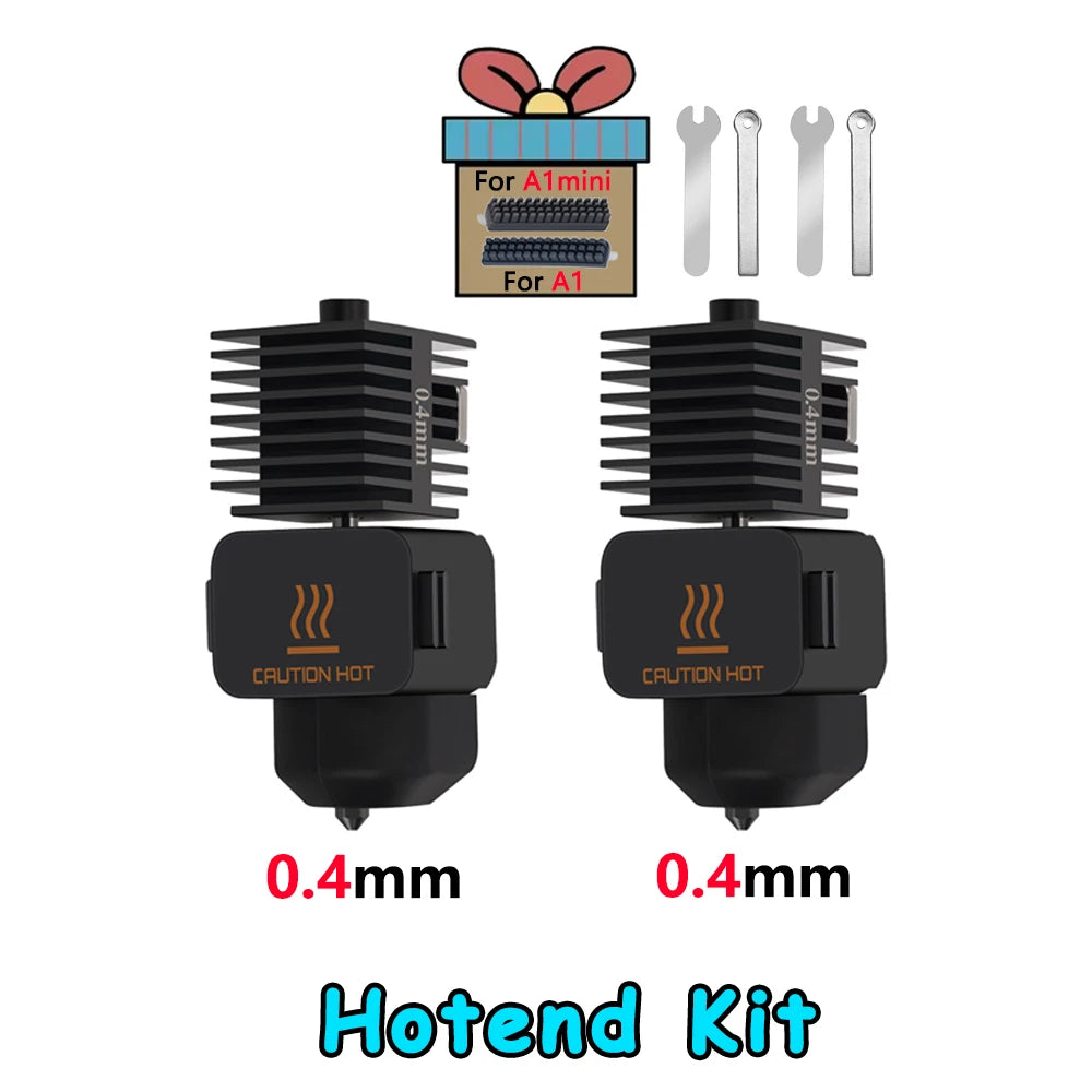 Sprouture Lab V2 Hotend & Steel Nozzle Kit – Bambu Lab A1 / A1 Mini