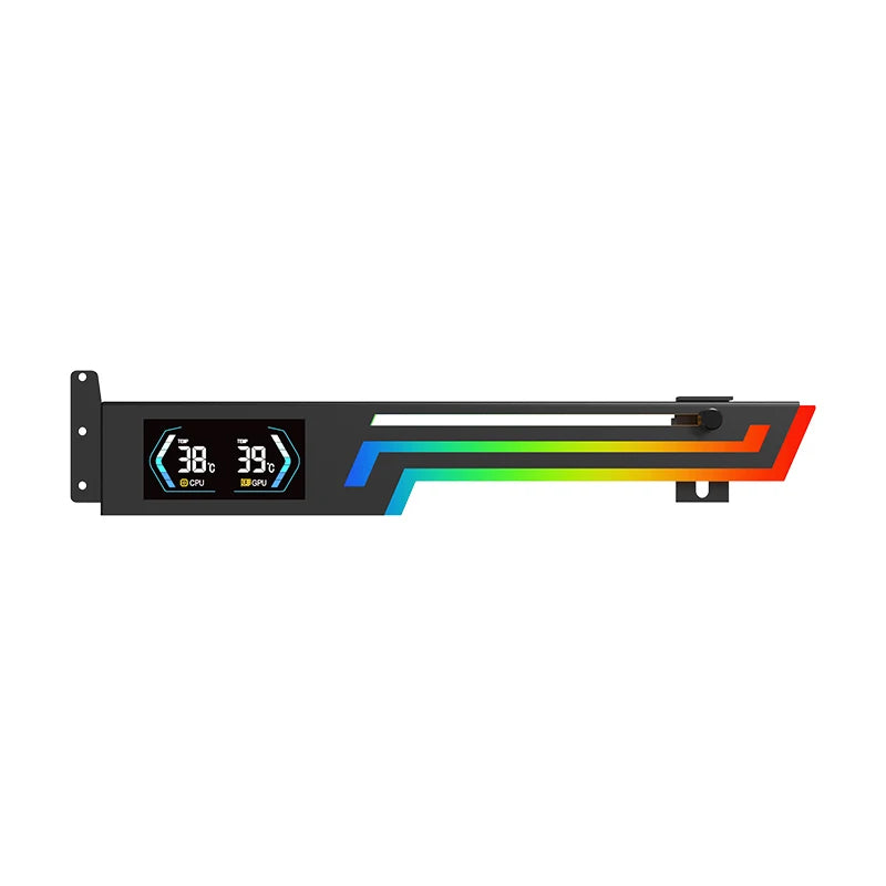 OUYUANSU Z-X6 ARGB GPU Bracket with Temperature Display
