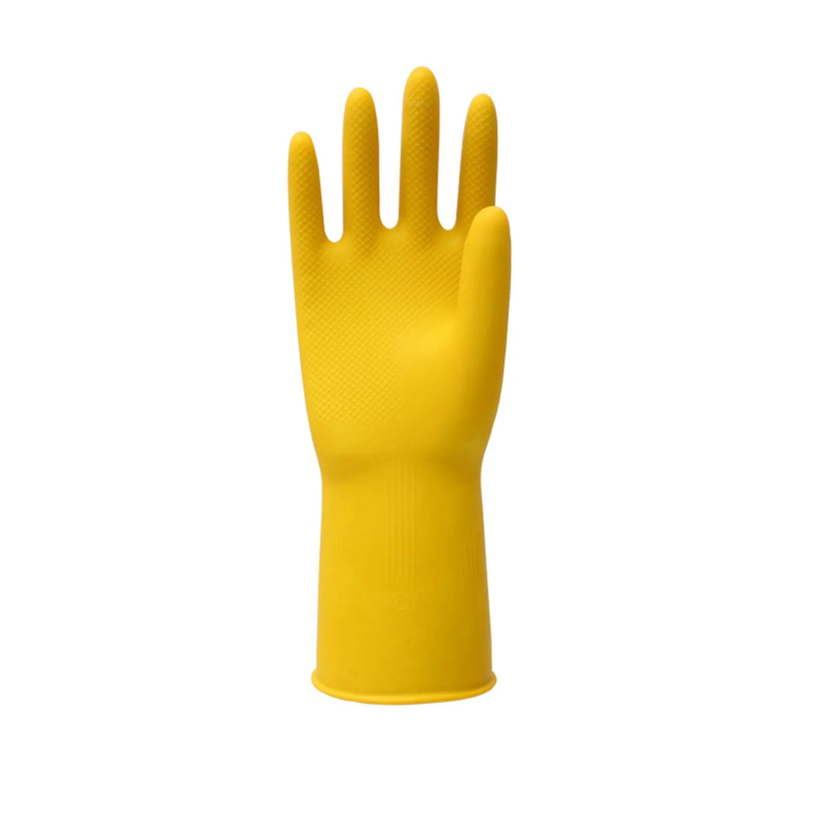 Rubber Latex Dishwashing Gloves – Long Waterproof Cleaning Pair