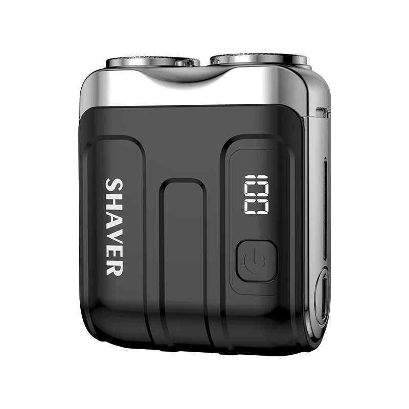 XMSJ Dual Blade Waterproof Electric Shaver USB Rechargeable