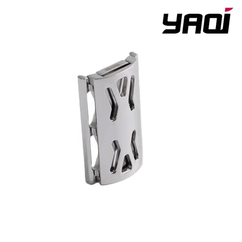 YAQI Hollowed Sentinel Safety Razor Head – 316 Stainless Steel