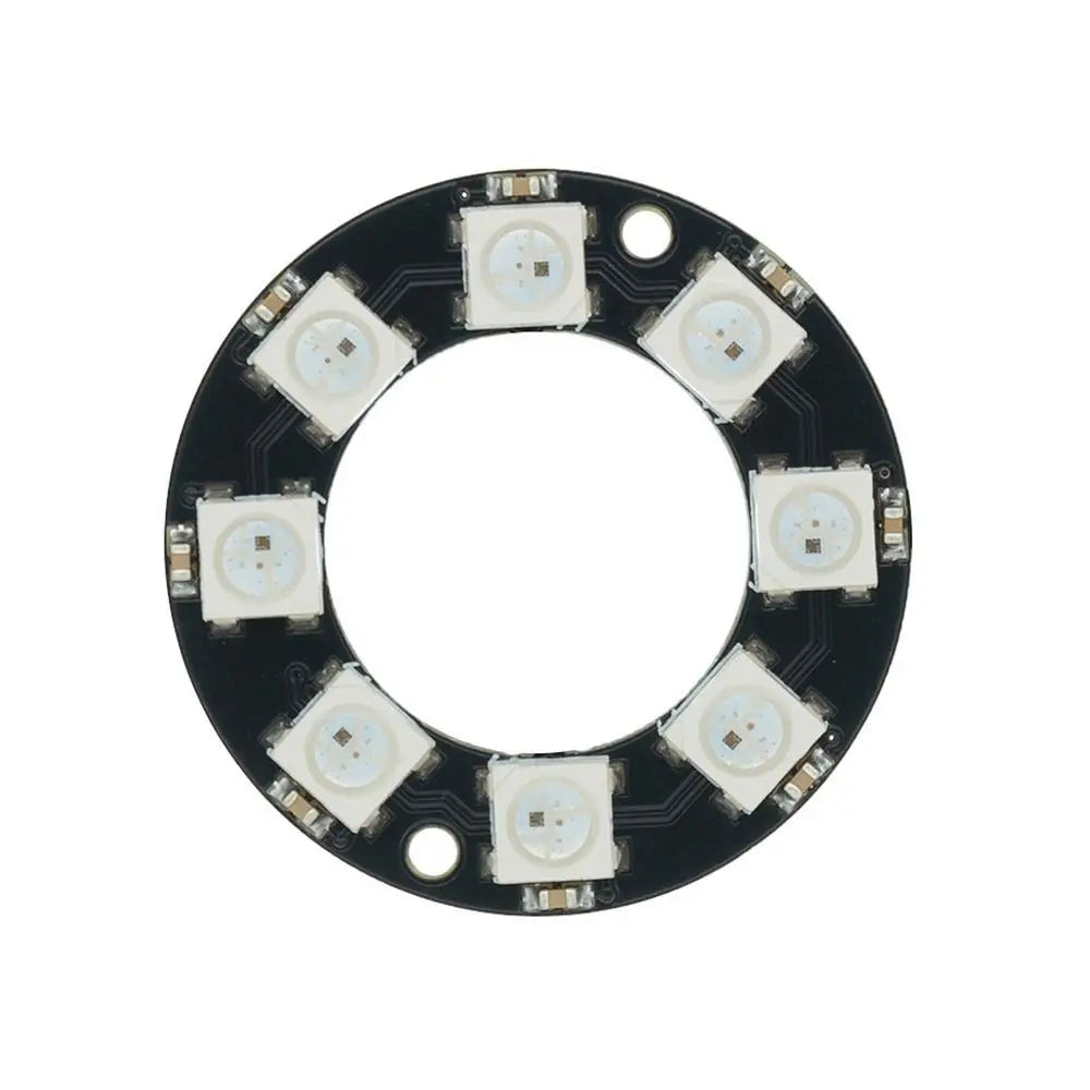 WS2812 5050 RGB LED Ring 8/12/16/24 Bit Full-Color Module