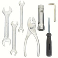 7-Piece Motorcycle Repair Tool Kit with Storage Bag | VIBE