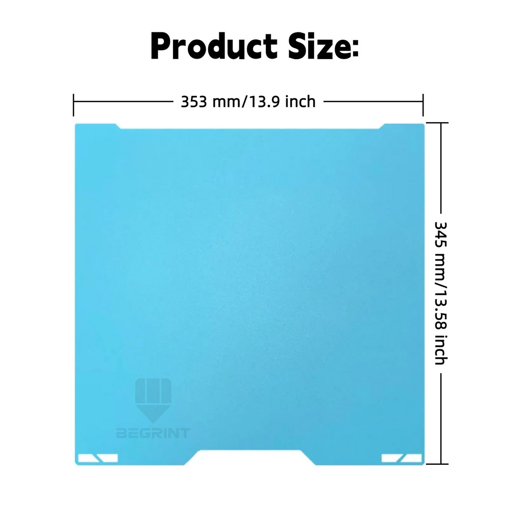 BEGRINT Glacier Cold Build Plate – Bambu Lab H2D & H2S