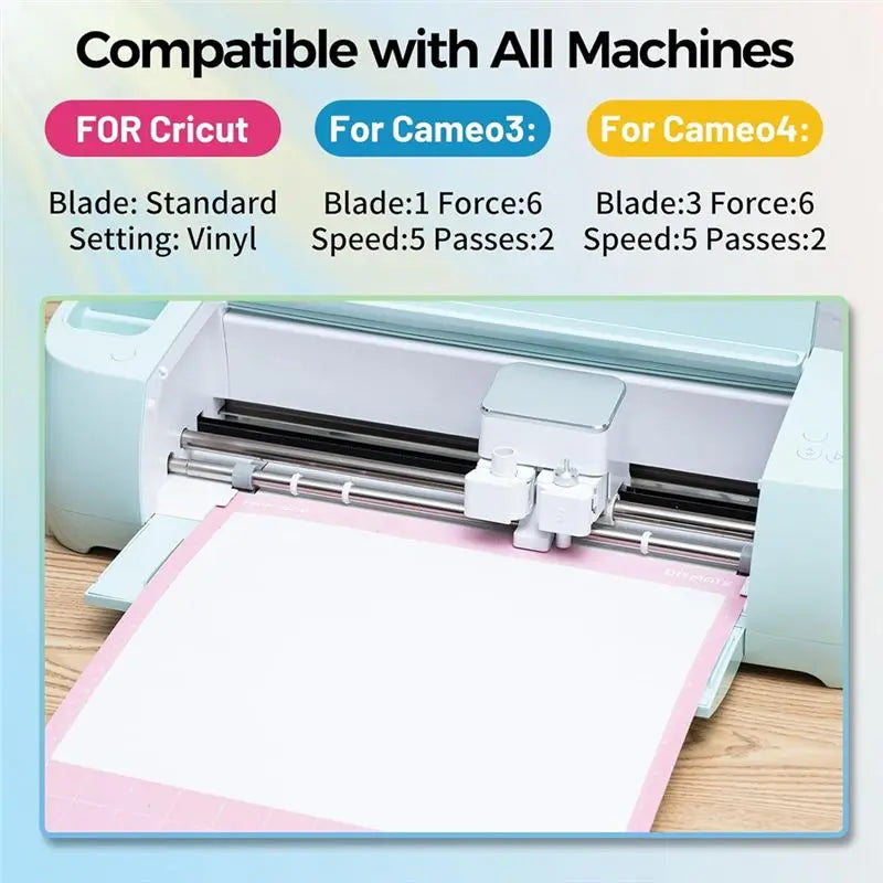 24-Color Permanent Adhesive Vinyl Sheets 12x12 – Waterproof Bundle