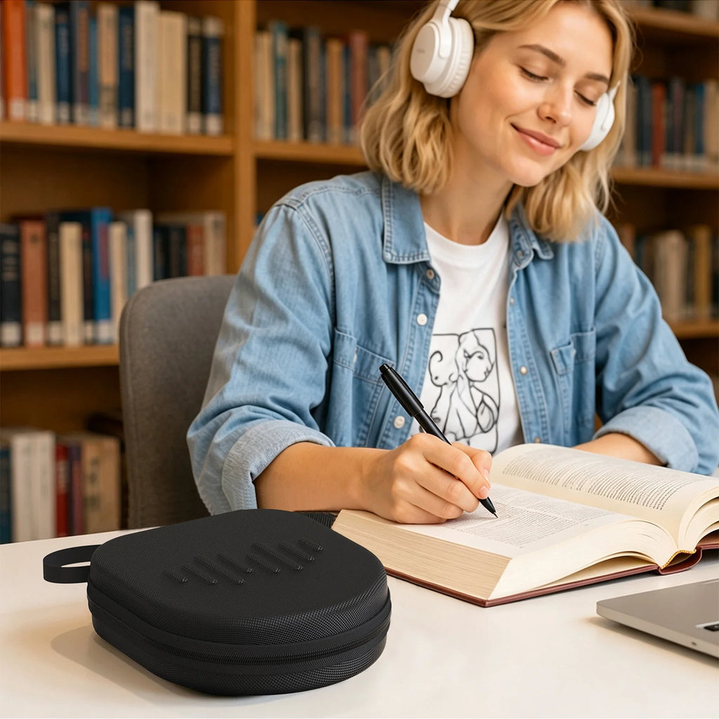 Hard Shell Headphone Case – Universal Travel Storage Bag