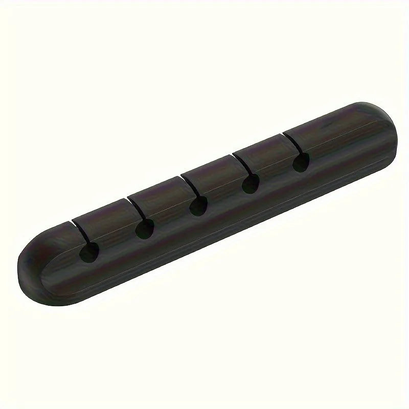 Multi-Groove Cable Organizer – Desk, Home & Office Wire Holder